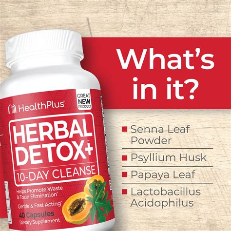 10 Day Herbal Detox™ Health Plus Inc