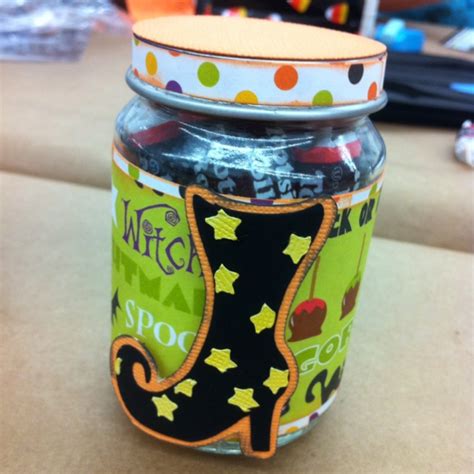 Baby food as a separate category of food was an invention. Altered Halloween baby food jar | Baby food jar crafts ...