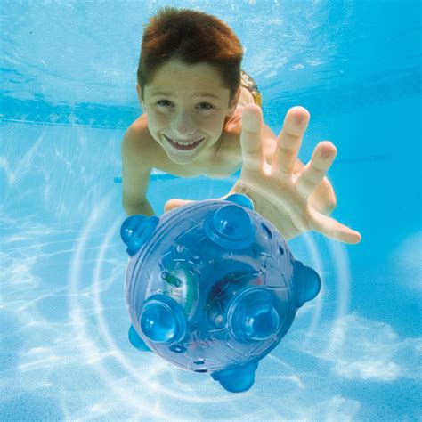 Swim Way Battery Operated Submergency Under Water Swimming Pool Waterproof Toy Blue