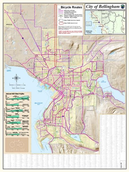 Bellingham Washington City Map Washington • Mappery