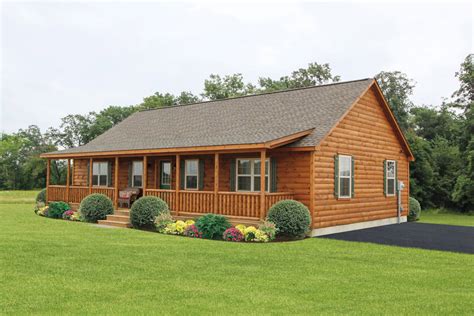 Musketeer Modular Log Homes In Pa Cape Cod Style Cabins