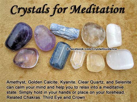 Crystals For Meditation Crystal Guidance