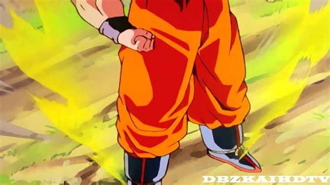 Dbz Kai Goku Turns Super Saiyan Infront The Androids