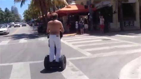 Riding A Segway In South Beach Miami Youtube