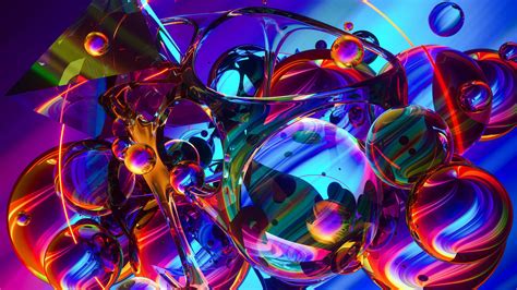 Multicolored Glass Art HD Abstract Wallpapers | HD Wallpapers | ID #63000