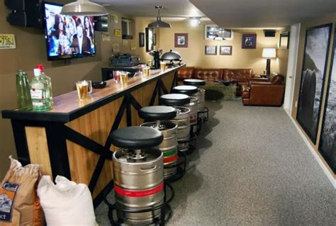 How To Build A Bar For A Man Cave Encycloall