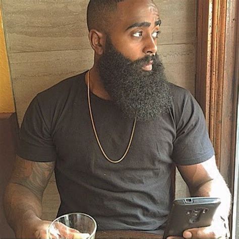 Be Beardy More Black Men Beards Handsome Black Men Long Beards Black
