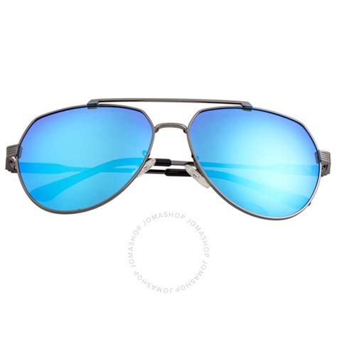 Sixty One Costa Mirror Coating Pilot Unisex Sunglasses Sixs111bl 847864195608 Sunglasses