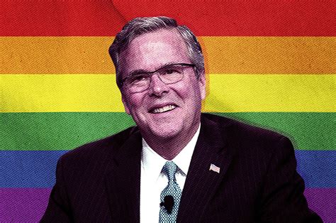 Jeb Bush 2016s Gay Friendly Republican