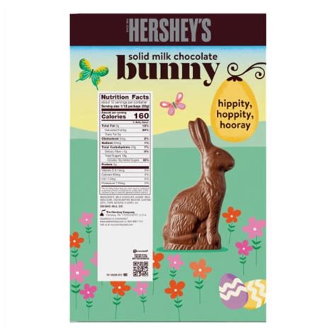 Hersheys Solid Milk Chocolate Bunny Easter Candy T Box 1 Box 14