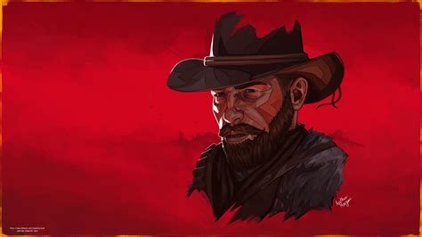 Arthur Morgan Red Dead Redemption 2 Wallpaper Fanart 3840x2160px