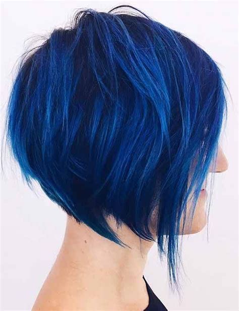 55 Most Popular Bob Hairstyles For Every Type Of Hair Bob Hairstyles Blue Hair Hair Styles