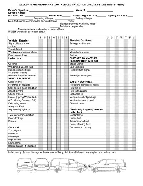 Black And White Clipart Car Inspection Check List 20 Free Cliparts