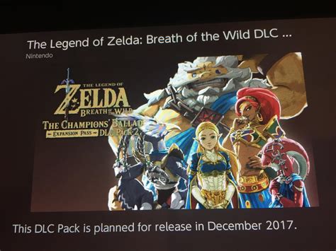 A release tentpole slated for 2022 was also revealed. Switch eShop is showing Zelda Breath of the Wild Pack 2 ...
