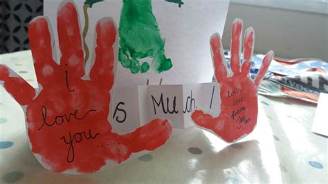Fathers Day Handprint Fathers Day Love S How To Make