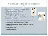 Vestibular Rehabilitation Exercises Pdf