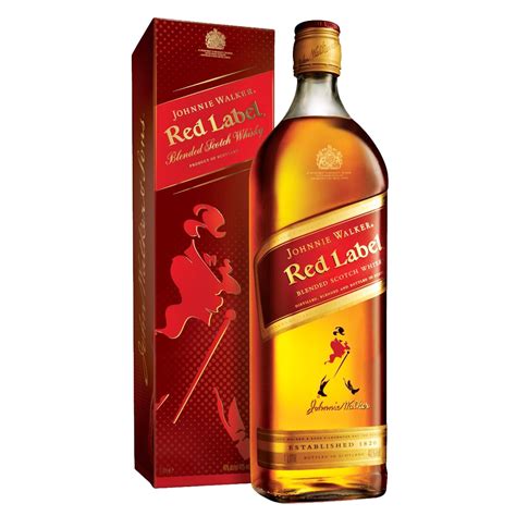 Whisky Johnnie Walker Red Label 750 Ml Nutrivida