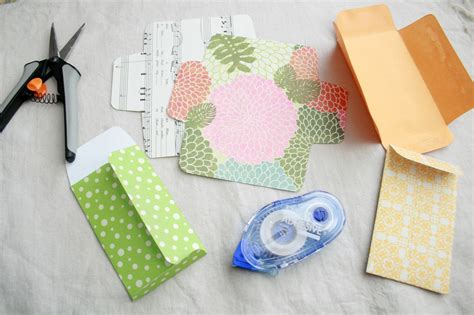 The Creative Place Diy Mini Envelopes