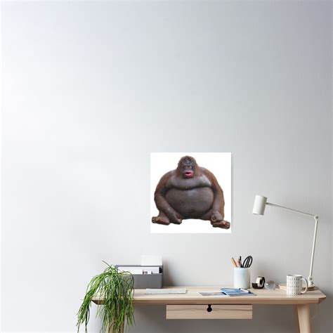 Le Monke Uh Oh Stinky Poster For Sale By Joedaeskimo Redbubble