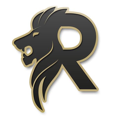R Huruf Logo R Standar Desain Huruf Merek Dagang Png