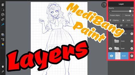 7 Ways Of How To Use Layers In Medibang Paint Youtube
