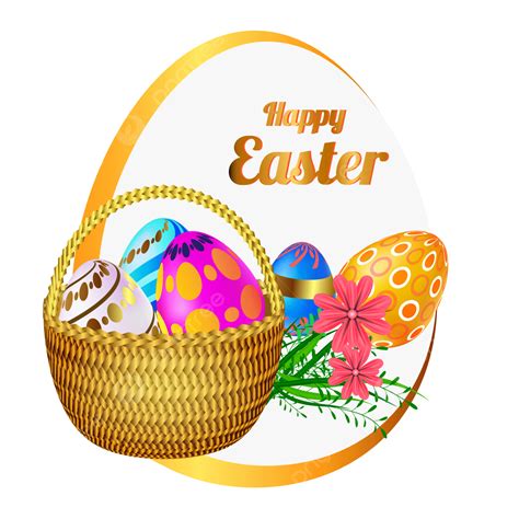 Easter Day Premium Vector Happy Easter Greeting Joy Png And Vector