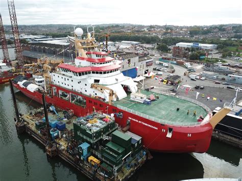 Britains Newest Polar Research Vessel Sets Off For Antarctica