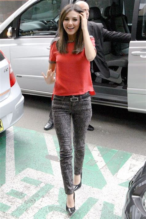 Victoria Justice In Joes Black Collection Skinny Jeans In Gracie