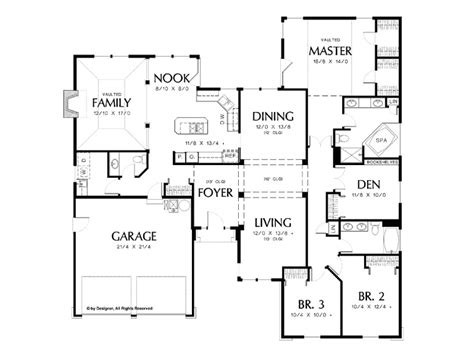 The parents could be grilling and chatting with friends out. 4 Bedroom Ranch House Plans with Walkout Basement ...