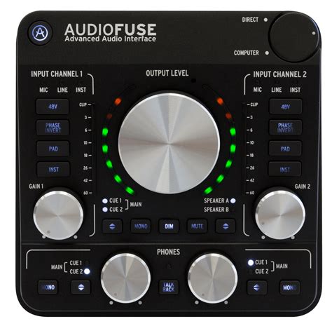 Arturia Audiofuse Usb Interface In Dark Black Andertons Music Co