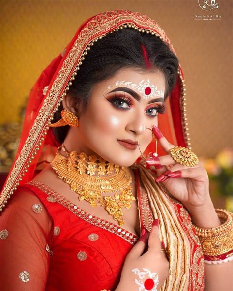 photos of bengali bridal makeup