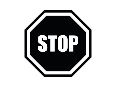 Stop Sign Graphic By Handriwork · Creative Fabrica