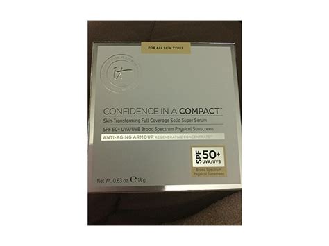 It Cosmetics Confidence In A Compact Spf 50 Tan 063 Oz Ingredients