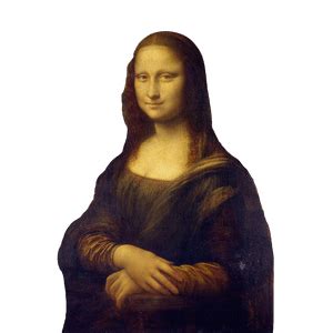 Mona Lisa Joconde Da Vinci transparent PNG - StickPNG