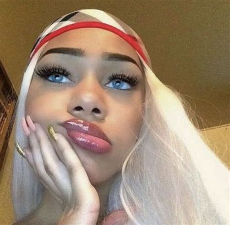 Light colors will offer a stark contrast and make you skin stand out, which can be fairly alluring. you good | Light skin girls, Beautiful hair, Girl hairstyles