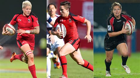 Get To Know Three Top Players On Canadas Womens Rugby Sevens Team Team Canada Official
