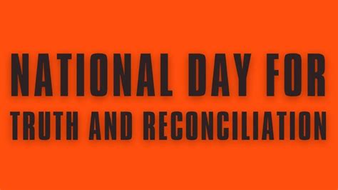 Events To Commemorate Truth And Reconciliation Day Country 94
