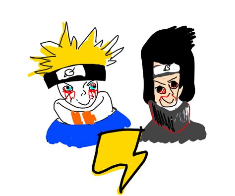 Naruto And Sasuke Drawception