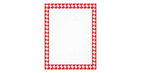 Red Checkered Picnic Tablecloth Background Flyer Zazzle