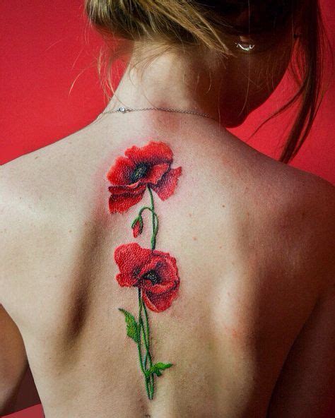 Poppy Flower Tattoo By Eugenia Ignatova Tatuajes De Flor De Amapola