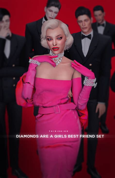 Diamonds Are A Girls Best Friend Set At Kiro Sims 4 Updates