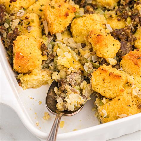 Cornbread Sausage Stuffing Recipe Eating On A Dime