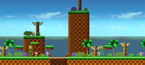 Green Hill Zone Stage No1 By Theredthunder360 On Deviantart