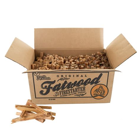 Fatwood Firestarter Kindling Sticks For Wood Stoves Fireplaces