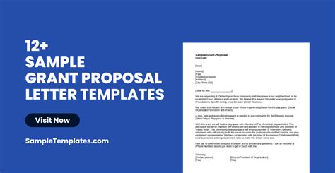 Free 12 Sample Grant Proposal Letter Templates In Ms Word Pdf