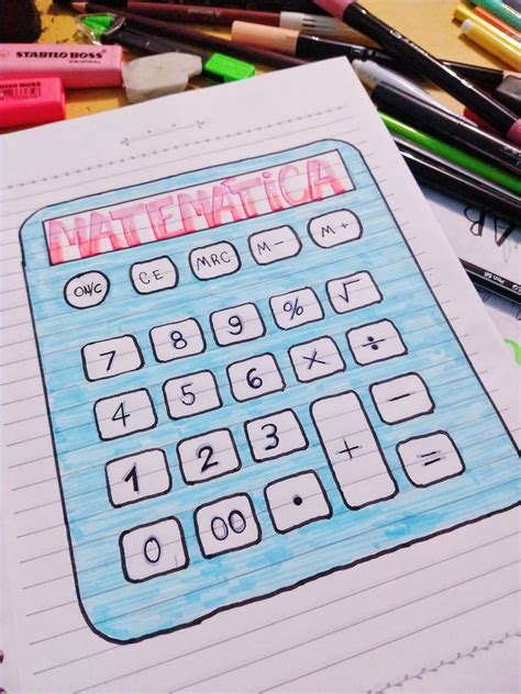 Capa Para Trabalho De Matemática Fácil