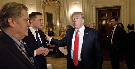 Elon Musk Says He Steered Fridays White House Talk To Travel Ban Wsj