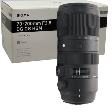 Sigma 70 200mm F 2 8 Dg Os Hsm Sports Lens For Canon For Sale Online Ebay