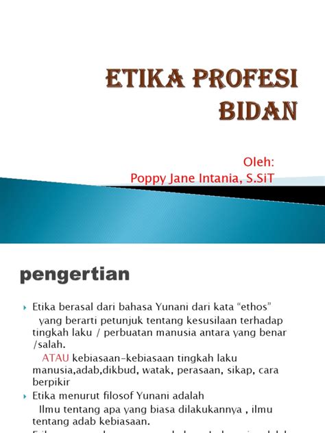 Buku Etika Hukum Kesehatan-ETIKA PROFESI BIDAN