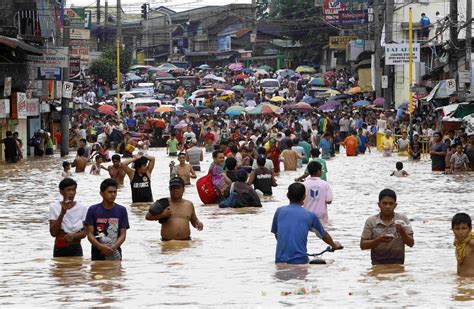 Philippine Floods Nineteen Dead As Rain Continues Democratic Underground